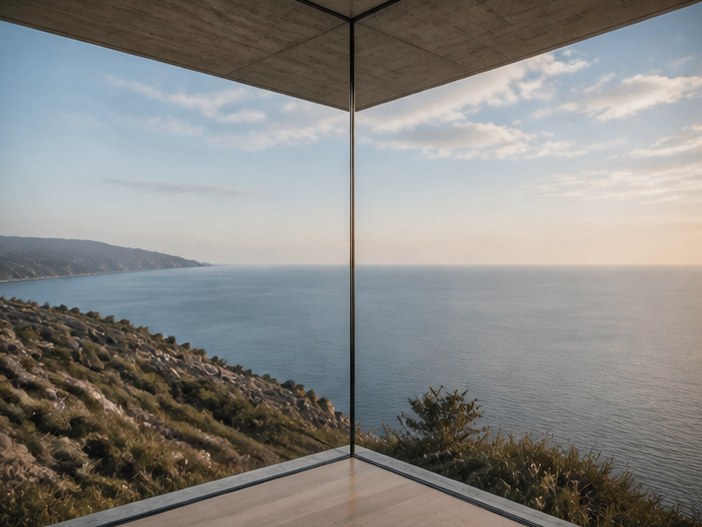 Structural glass corner