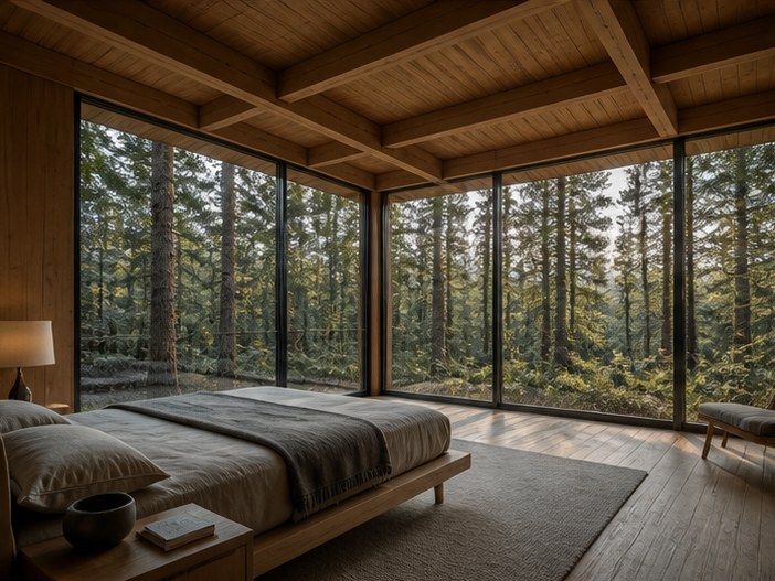 Bedroom pavilion