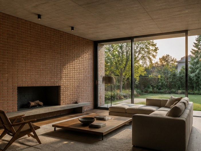 The glazed room