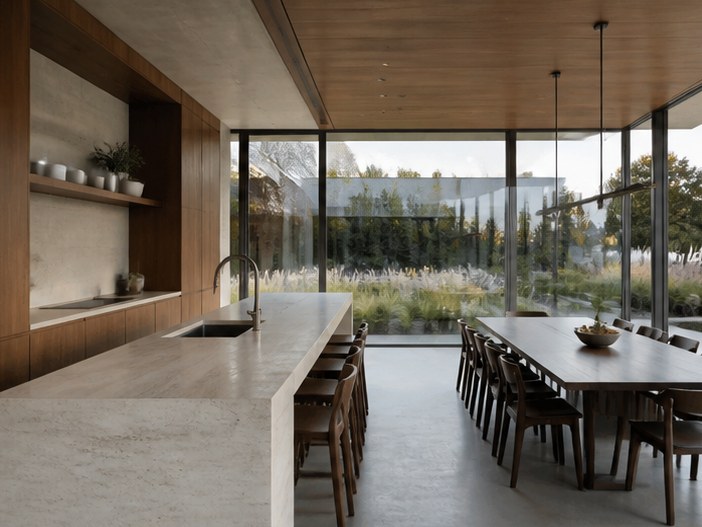 Kitchen inserted as a box