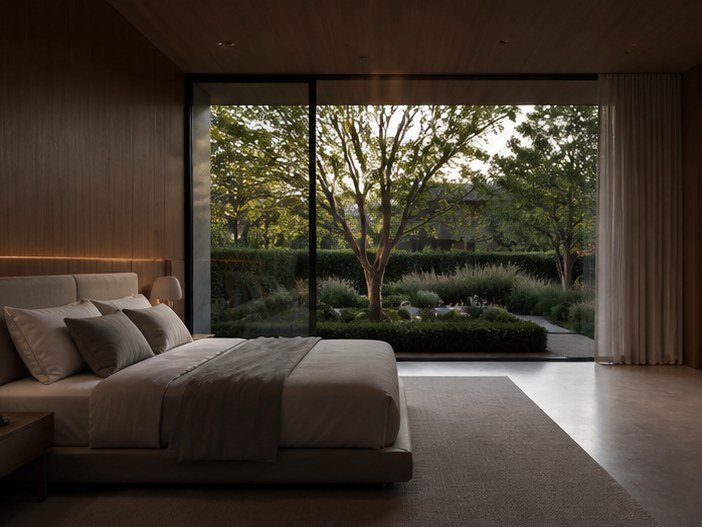 Bedroom at canopy level
